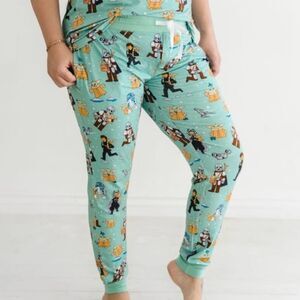 Little Sleepies Star Wars Grogu and Friends Pajama Pants Size Small